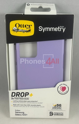 Otterbox Symmetry Samsung Galaxy s22 Plus Reset Purple Wireless Charging - Picture 1 of 2