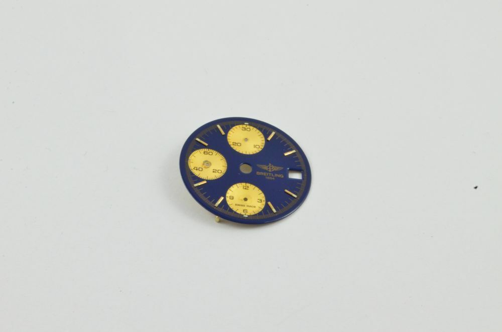 Breitling Cadran Windrider Chronomat Bleu 81950 Acier Or 3