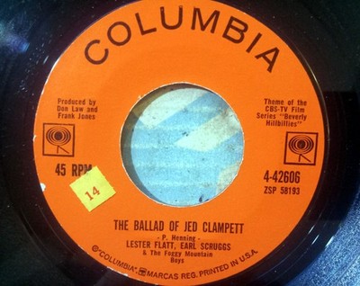 Lester Flatt, Earl Scruggs - The Ballad Of Jed Clampett - Columbia 42606    