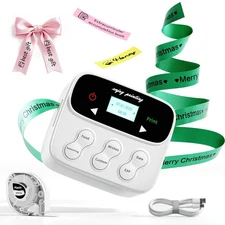 Label Maker Machine with Tapes F12 Handheld Label Makers Backlit-LCD Screen R...