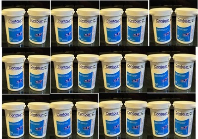 Contour 1200Strips Blood Glucose TestStrips With Box Each Have 50 , Not Next