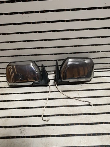 1992-1995 Toyota 4Runner Chrome Oem Side Mirrors Used Pair Left / Right