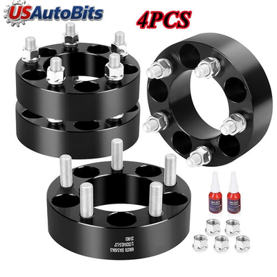 #ad #ad 4 1.5 Inch 5x4.5 5x114.3 Wheel Spacers for Jeep Wrangler Cherokee Ford Mustang $69.91