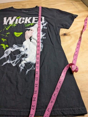 Camiseta para mujer Wicked talla mediana Wizard of Oz camiseta Glinda Elphaba camiseta Broadway - Imagen 6 de 6