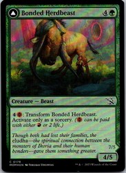 Bonded Herdbeast // Plated Kilnbeast - Foil - March of the Machine #178