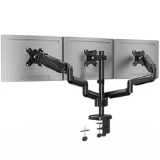 Triple Monitor Desk Mount for Computer Screens up to 32", Holds up to 19.8 lb...