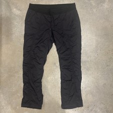 The North Face Women Aphrodite 2.0 Pants Relaxed Fit Black Size 2XL NEW UPF 40