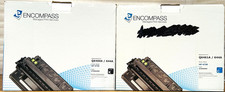 LOT OF 2 GENUINE HP Q6461A 644A REPLACMENT TONER CARTRIDGES CYAN/BLACK