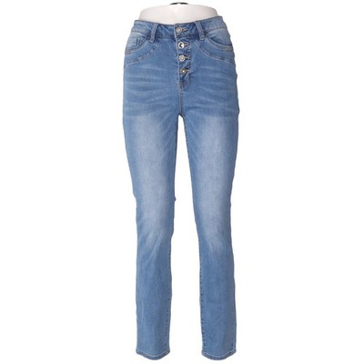 Heine, Jeans, Größe: 36, Blau, Baumwolle/Elasthan/Polyester, Einfarbig #krm