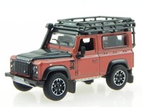 Land Rover Defender 90 Adventure Orange Modellauto RDF008 Oxford 1:76
