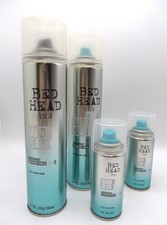 TIGI BED HEAD HARD HEAD EXTREME HOLD HAIRSPRAY 11.7 OZ with travel 3 OZ Scuffed