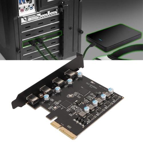 PCIe To Type C Expansion Card 20Gbps USB 3.2 PCI Express Card Controller Adap FY - Afbeelding 7 van 22