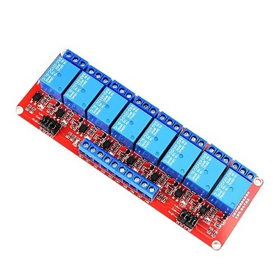 G3MB-202P 8 Kanal 5/12/24V Solid State Relais Modul Brett Low/High Level Trigger