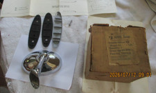Nos 1970s American Motors Javelin Manual Left Hand Mirror-part No. 8993050 Nos 1970s American Motors Javelin Manual Left Hand Mirror-part No. 8993050