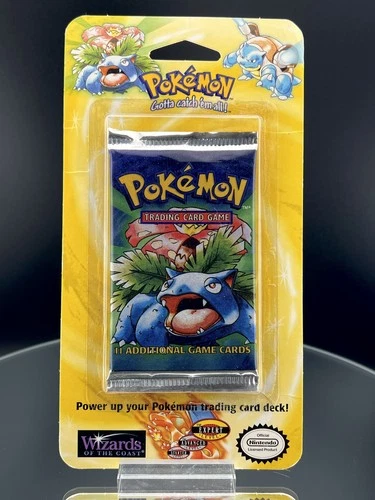 Blister Pack (Venusaur Art) - Pokémon Base Set 1999 [OEM - Read Description]