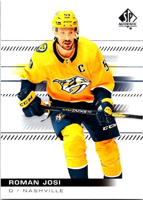 2019-20 SP Authentic #84 Roman Josi