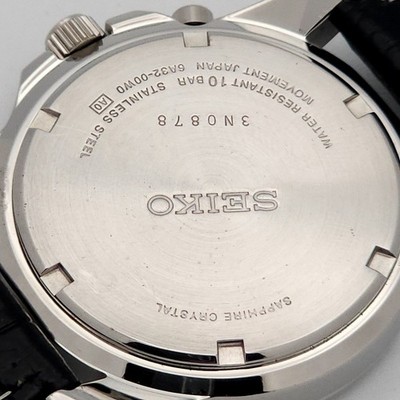Citizen Casio Seiko 時計　まとめ売　６本 SEIKO 6A32-00W0 Perpetual Calendar men Quartz Black Dial Watch