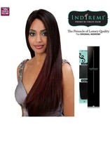 Bobbi Boss Indiremi Premium Virgin Hair Natural Yaky Remi- 18” 1b (Natural black