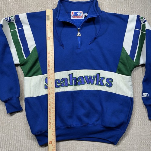 Vintage Seattle Seahawks Pullover Men’s Large NFL Football Starter 90s - Picture 10 of 10