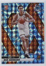 2024-25 Panini Mosaic Rookies Reactive Blue Mosaic Prizm Oso Ighodaro #221 18fx