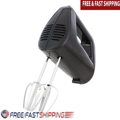 Corded 5-Speed Hand Mixer 2 Beaters Eject Button Lightweight Kitchen Tool New