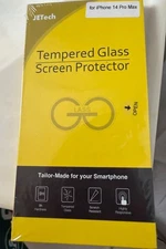 JETech Privacy Full Coverage Screen Protector for iPhone 14 Pro Max, 2-Pack