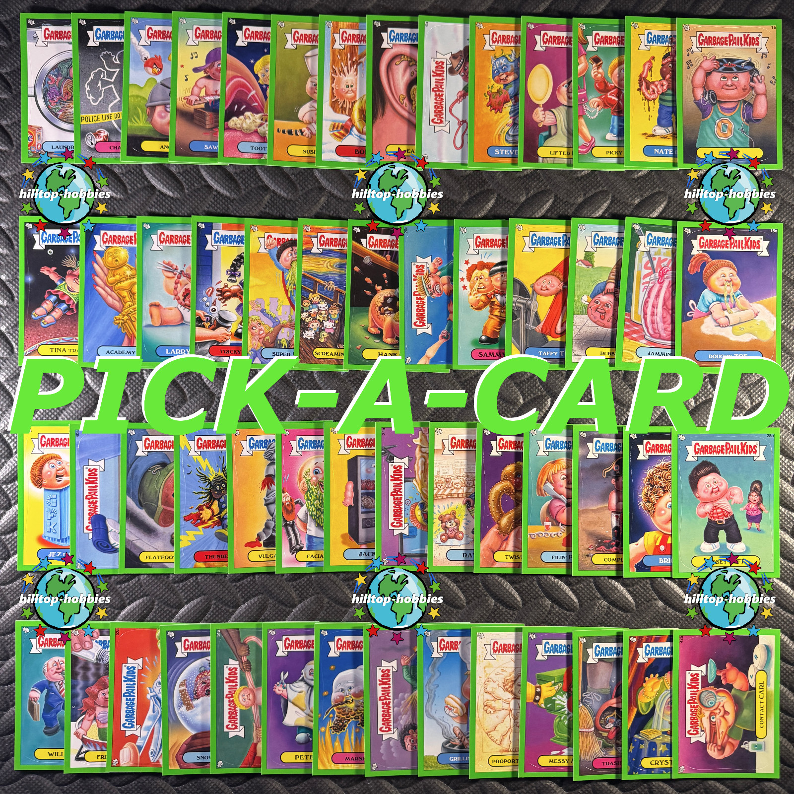 Garbage Pail Kids 2012 Brand-New Series 1 Pick-A-Card Green Border Parallel Bns1