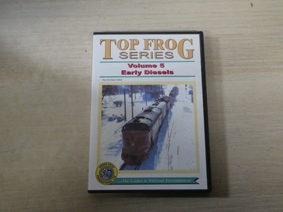 Top Frog Series Volume 5 Early Diesels Green Frog Prod Railroad Entertainment