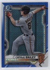 2021 Bowman Chrome Prospects Mega Box Blue Mojo Refractor Patrick Bailey 0x8e