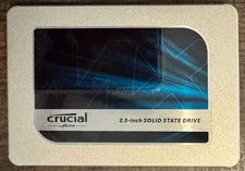 Crucial MX500 1TB SSD CT1000MX500SSD1 SATA3 - Used