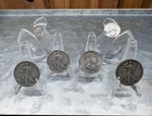 US Silver 6 Coin Lot⭐️Includes Walking Lib Half Dollars & Uncirculated Franklin