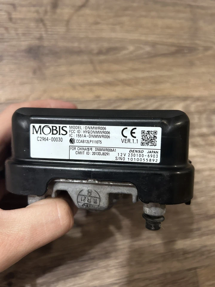 2015-2017 HYUNDAI SONATA CRUISE CONTROL UNIT ASSEMBLY RADAR DISTANCE 96401C2100 - Image 4 of 4