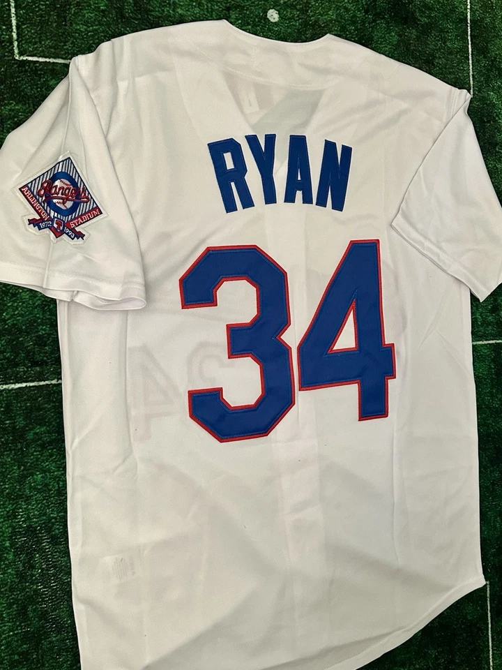 NOLAN RYAN Texas Rangers 1993 Home White M&N Baseball Jersey NWT Size XL - Image 3 of 4