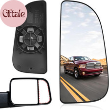 68067730AA Ram Passenger Right Side Lower Mirror Glass Replacement for 2010-2020