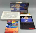 ActRaiser Super Nintendo SNES Hangtab Box & Manual W/ Inserts Authentic