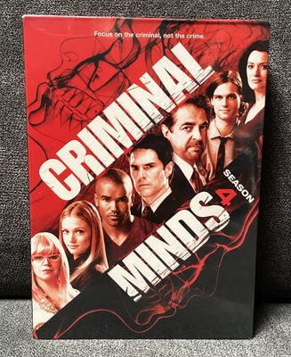 Criminal Minds Season 04 (DVD, 2009, 7-Disc Set) New, Factory Sealed