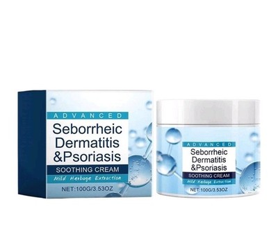 Seborrhoische Dermatitis & Psoriasis beruhigende Creme, Reparatur beschädigtes Haar Kopfhaut Creme
