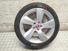 18" INCH ALLOY WHEEL WITH DAMAGED TYRE JAGUAR XF X260 2016 GX63-1007-DA