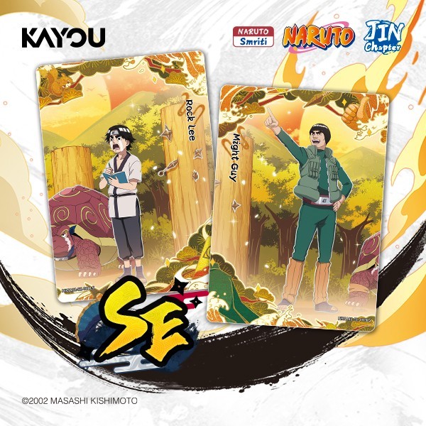 KAYOU Naruto Smriti Collectible Card, Chapter Jin English Series 2