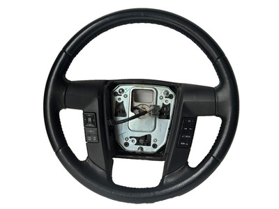 2009 - 2014 Ford F150 Black Leather Steering Wheel FL14-3600-BB OEM !