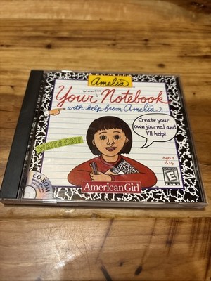 Vintage - American Girl Your Notebook With Help from Amelia | CD-ROM