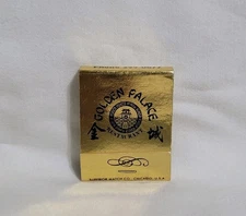 Vintage Matchbook Golden Palace Restaurant Greenville SC Advertising Full