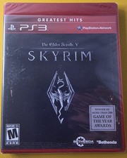 Skyrim Greatest Hits Edition (2013) Sony PlayStation 3 NEW Factory Sealed