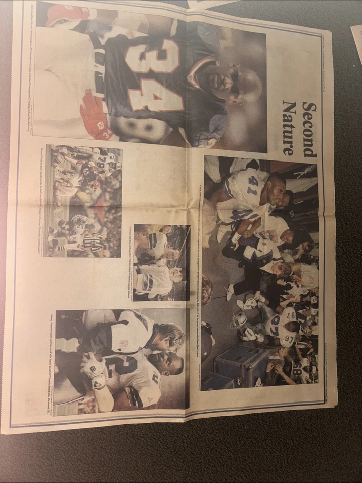 1994 Dallas Cowboys Super Bowl Newspaper Fort-Worth Star-Telegram - Image 4 of 4
