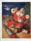 1962 Coca Cola Coke Original Vintage Advertisement Santa Claus Soda Print Ad