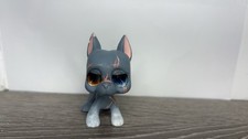Littlest pet shop LPS great dane homemade custom scars warrior