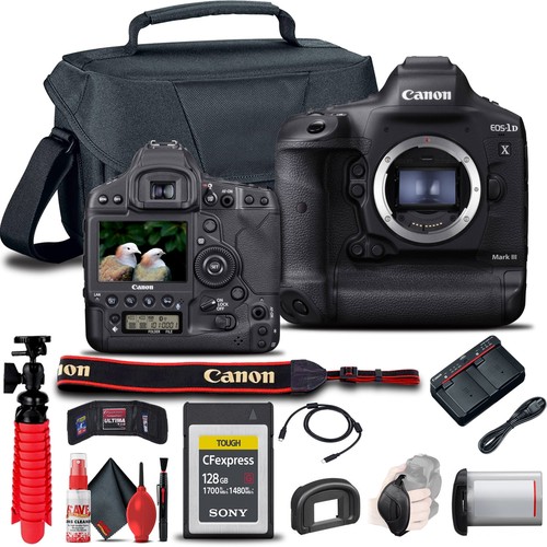 Canon EOS-1D X Mark III DSLR Camera (Body Only) (3829C002) + 128GB Card - Picture 3 of 3