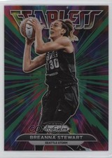 2022 Panini Prizm WNBA Fearless Green Prizm Breanna Stewart #13 2s2
