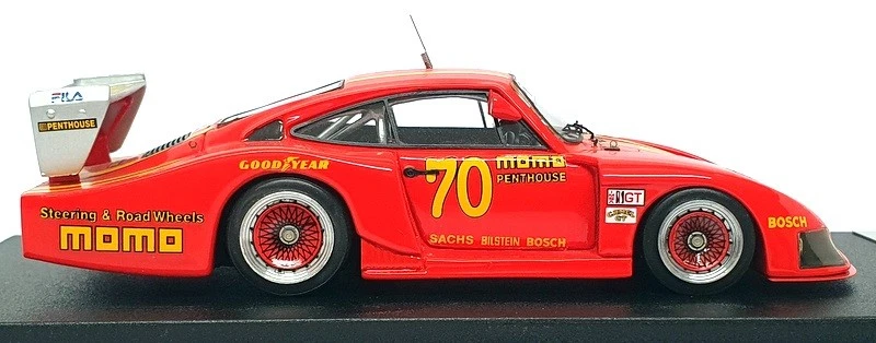 Modelos MR escala 1/43 MR84 - Porsche 935 Moby Dick Momo #70 - rojo Foto 3 de 4