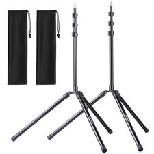 79 inch/2.01m Light Stand, Studio Photography Tripod, Heavy Duty for Studio, ...
